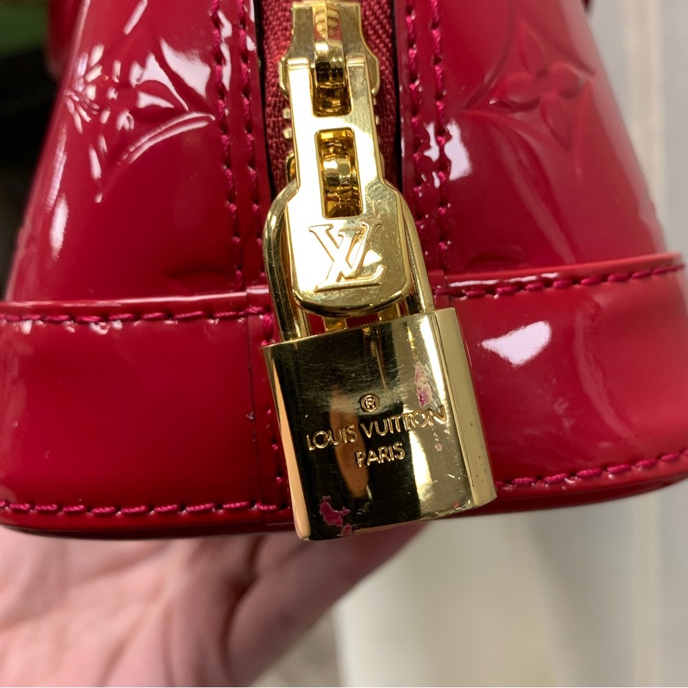 Louis Vuitton, Alma BB, Raspberry - Picture 3 of 11